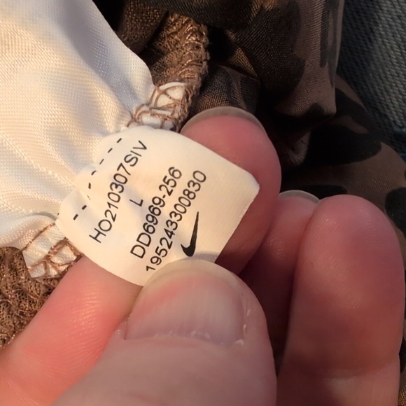 Nike Women's Brown Leopard Print Running Shorts - Picture 11 of 12